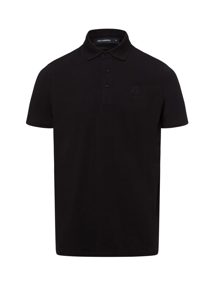 

Поло Karl Lagerfeld Poloshirt, черный