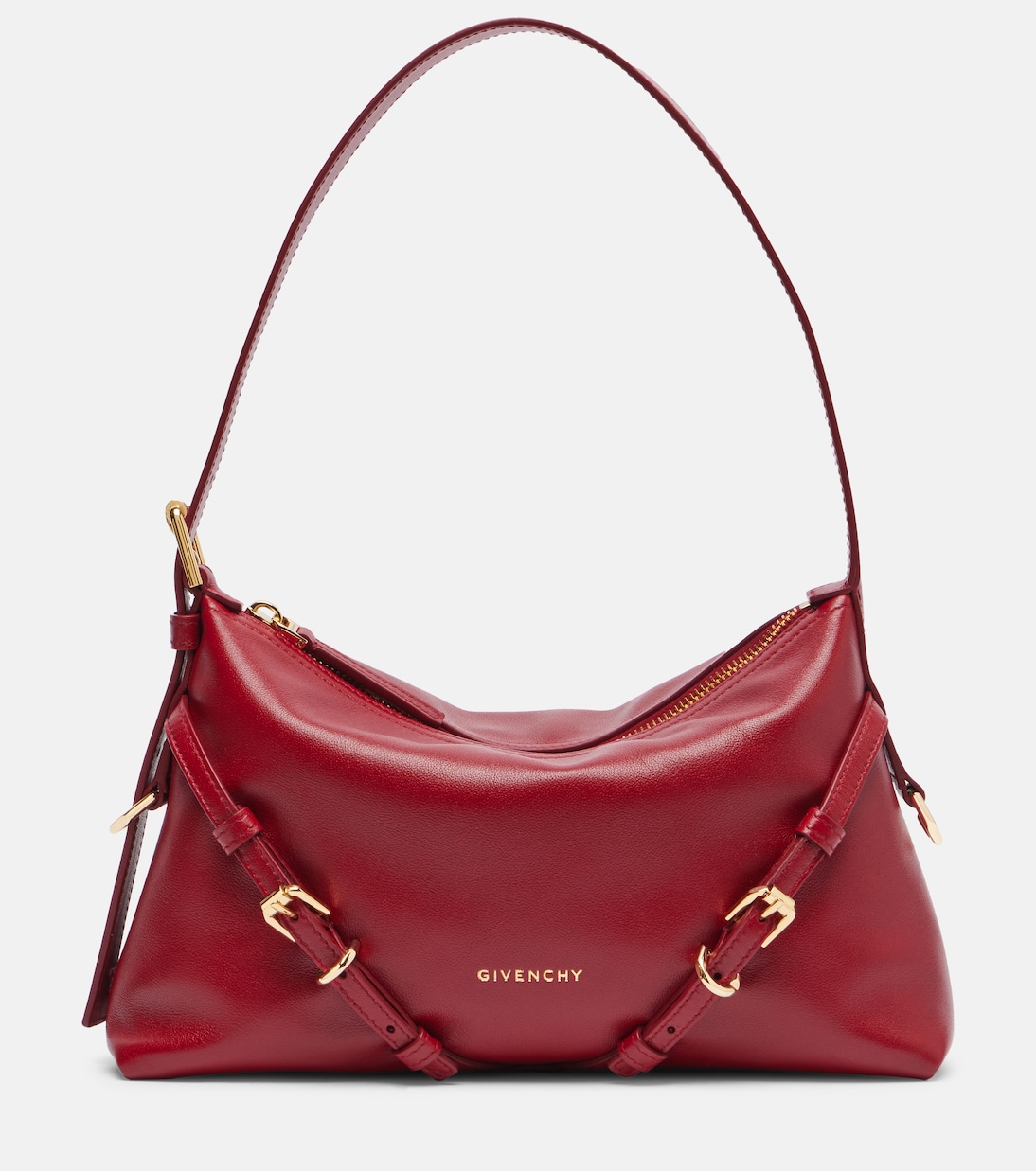 

Кожаная сумка через плечо Voyou Mini Givenchy, Dark Red
