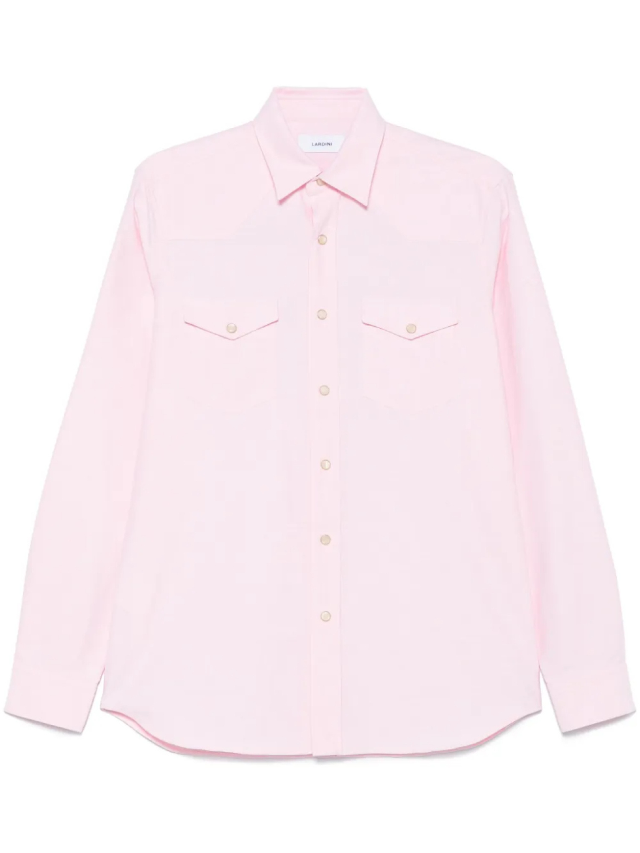 

Рубашка из хлопка Lardini, розовый