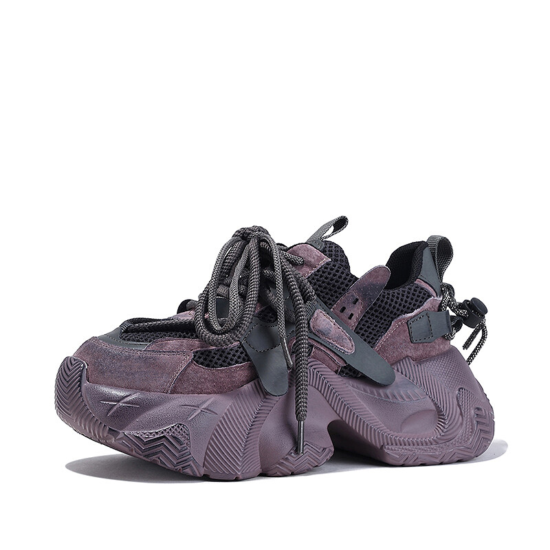 

Кроссовки женские толстые низкие Bellalily, цвет Dark Reddish Purple