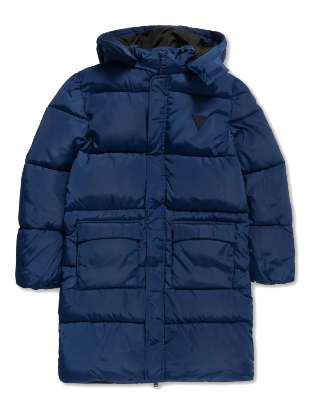

Пальто с логотипом GUESS USA, синий