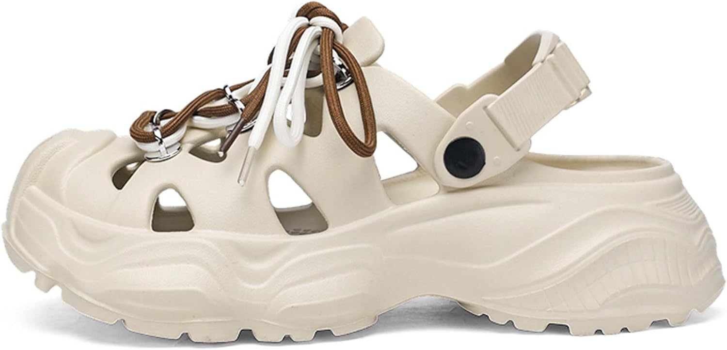 

Пещерные тапочки для летней носки на открытом воздухе, противоскользящие тапочки из ЭВА, обувь для работы на пляже и в саду Generic, хаки