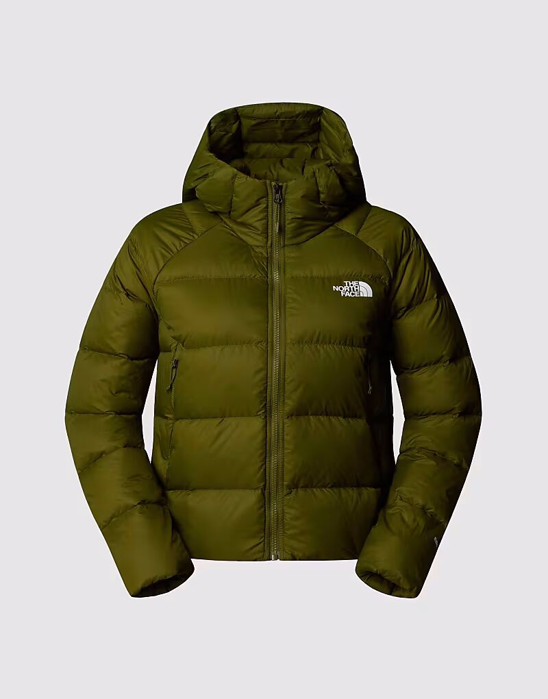 

Пуховик с капюшоном North Face Hyalite оливкового цвета The North Face