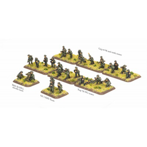 

Фигурки Armored Rifle Platoon Battlefront Miniatures