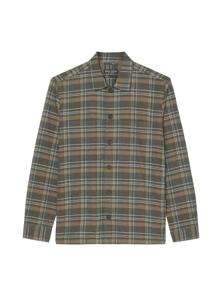 

Переходная куртка Marc O'Polo Flanell-Overshirt, цвет multi/broken graphite