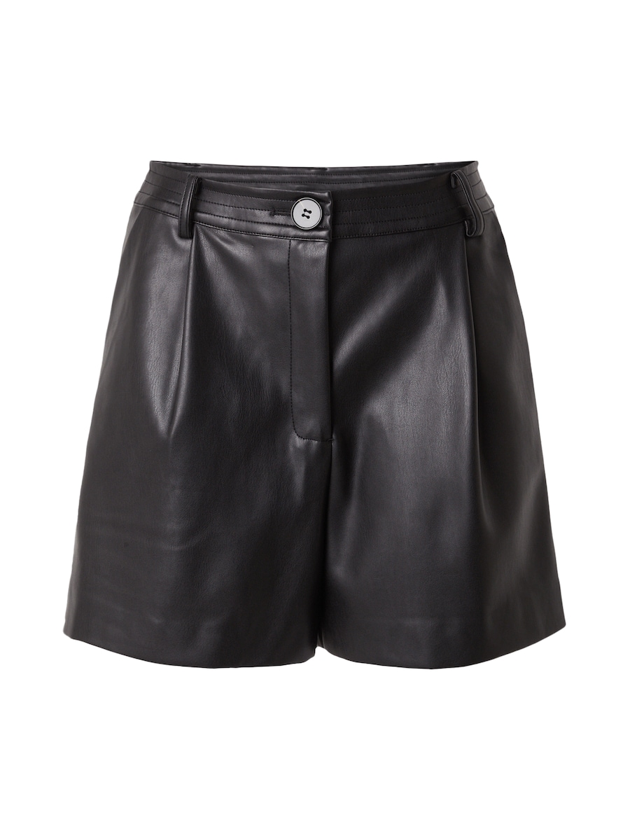 

Широкие брюки со складками спереди ABOUT YOU Cassia, черный