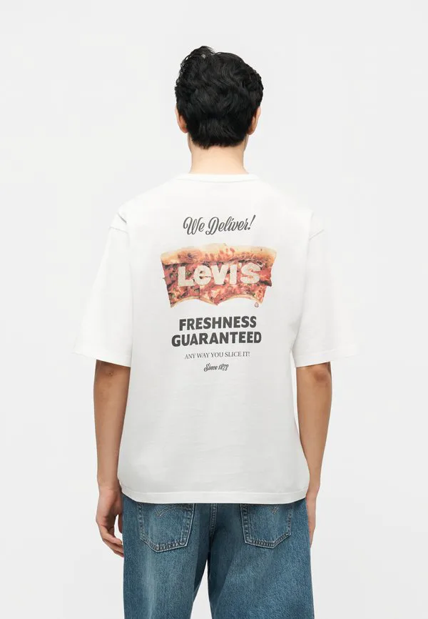 Свободная футболка с принтом Levi'S, White