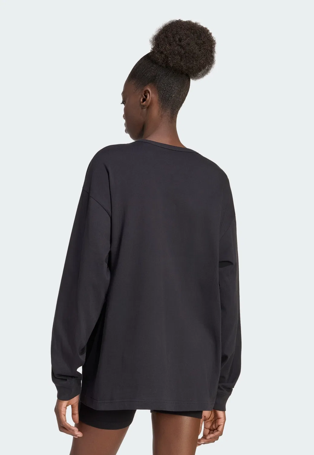 Футболка Adidas Originals Essentials черного цвета — фото 3