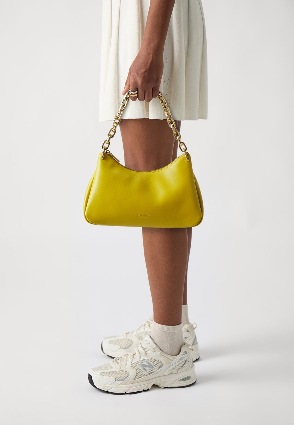 

Сумка GRACE FINE GRAIN CHAIN kate spade new york, желтый