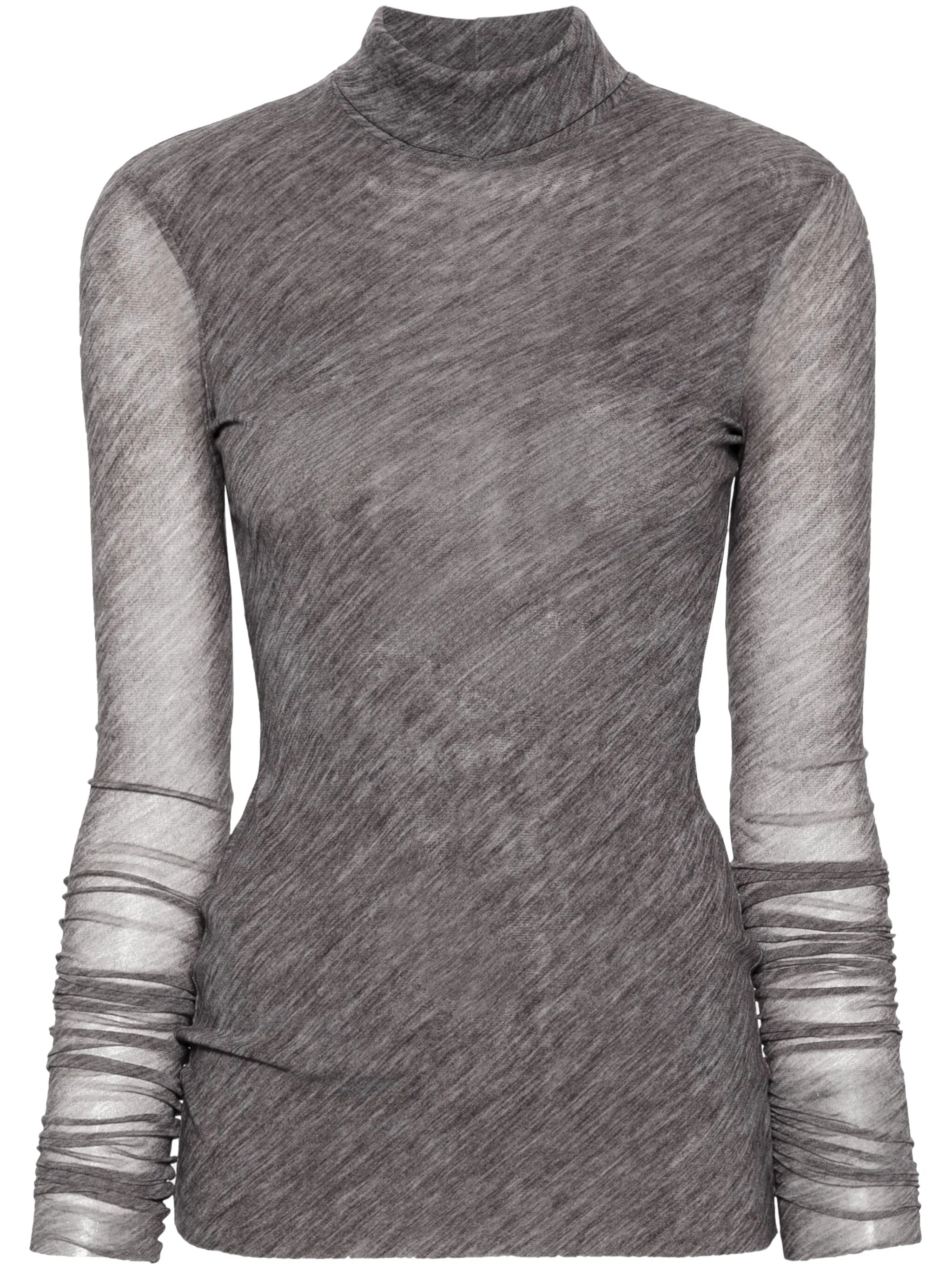 

Меланжевая футболка Philosophy Di Lorenzo Serafini, серый