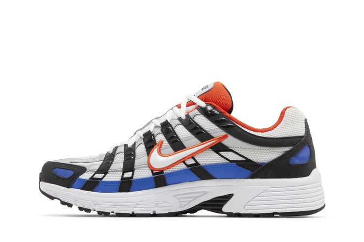 Кроссовки Nike P-6000 'White Team Orange Racer Blue', белый — фото 4