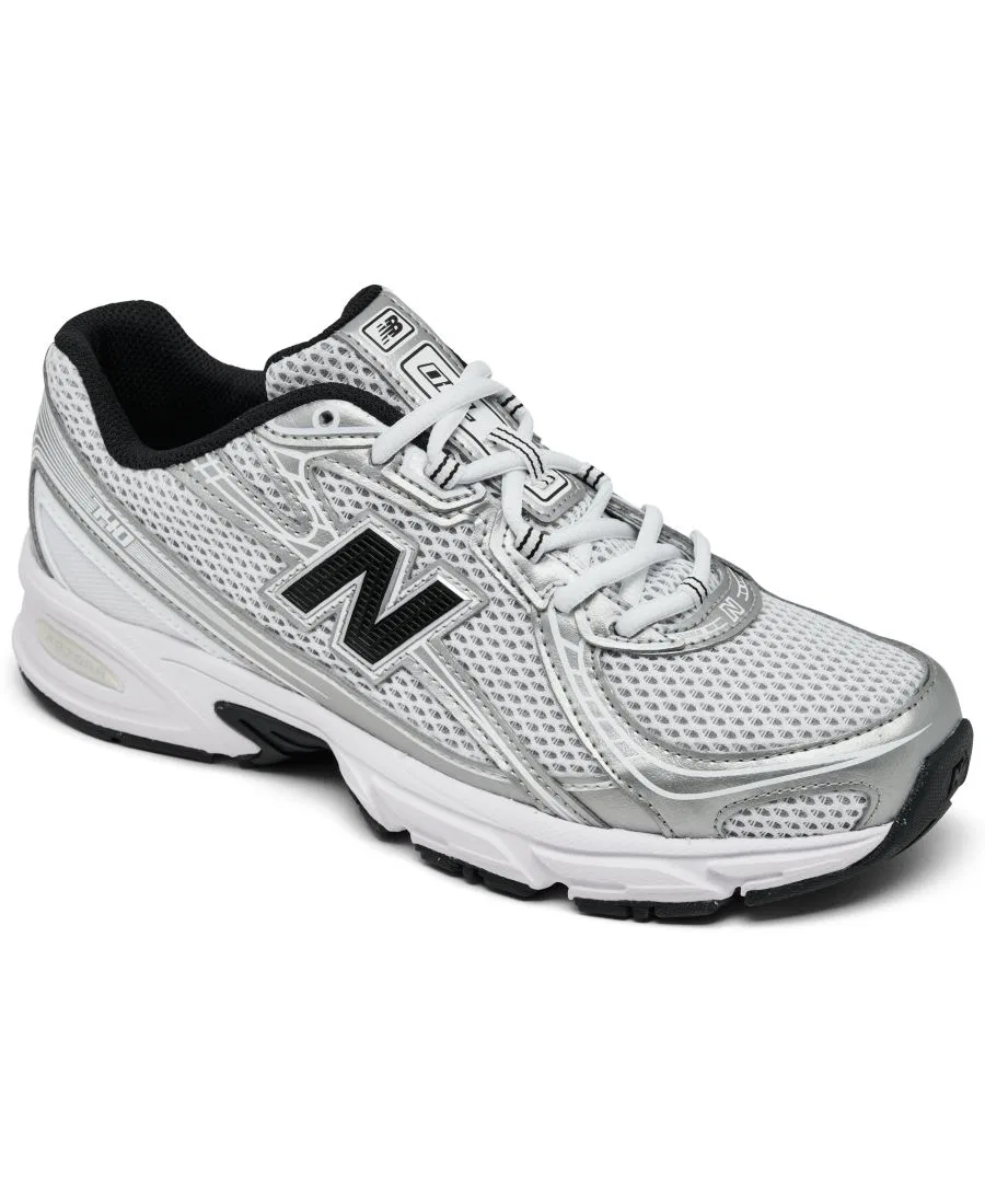 Детские повседневные кроссовки Big Kids 740 от Finish Line New Balance, белый/черный