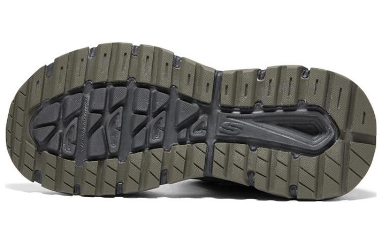 Сандалии D'Lux Trekker оливково-зеленого цвета Skechers — фото 4