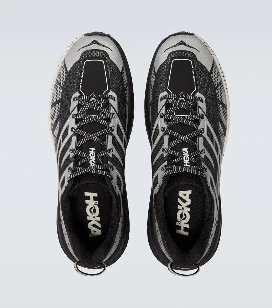 Кроссовки Stealth/Tech Speedgoat 2 Hoka One One, черный — фото 4