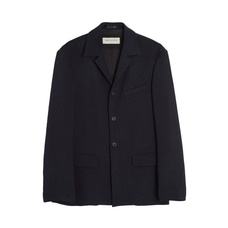 

Блейзер Dries Van Noten Soft Constructed Blazer, синий