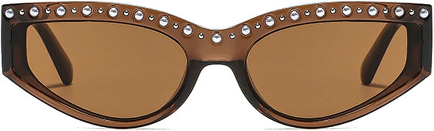 

Стильные солнцезащитные очки «кошачий глаз» со стразами для женщин, блестящие, с кристаллами и бриллиантами, квадратной формы, украшение для вечеринки, подарок helena, C5