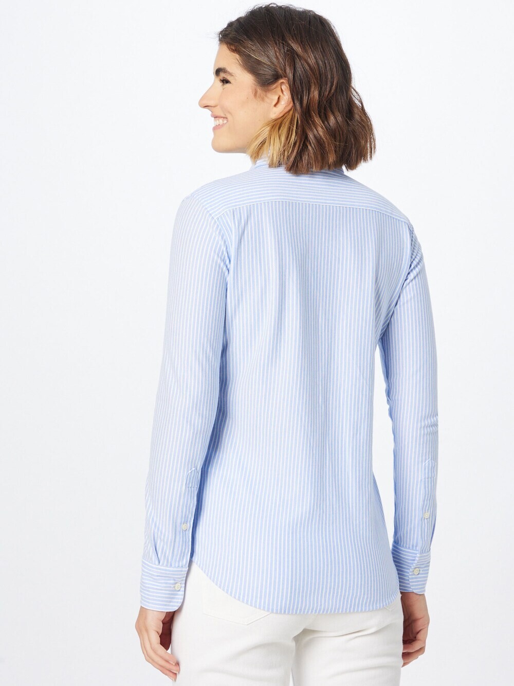 Блузка Polo Ralph Lauren Heidi, синий — фото 4