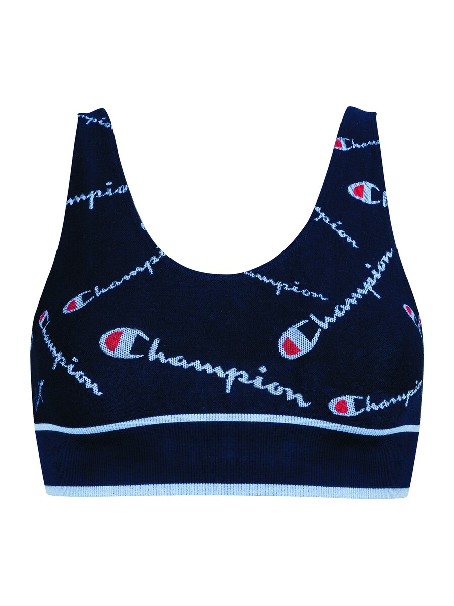 

Спортивный бюстгальтер Champion Authentic Athletic Apparel Bralette Sports Bra Seamless, темно-синий