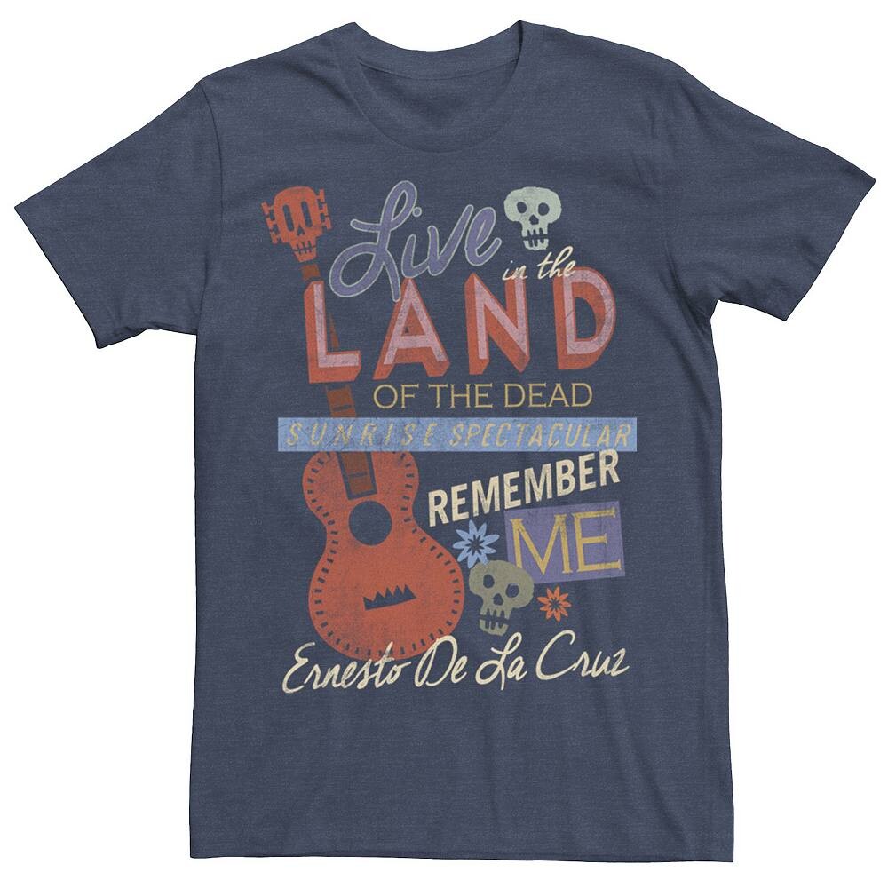 

Мужская футболка Disney/Pixar's Coco Land of The Dead Disney / Pixar, цвет Navy Heather