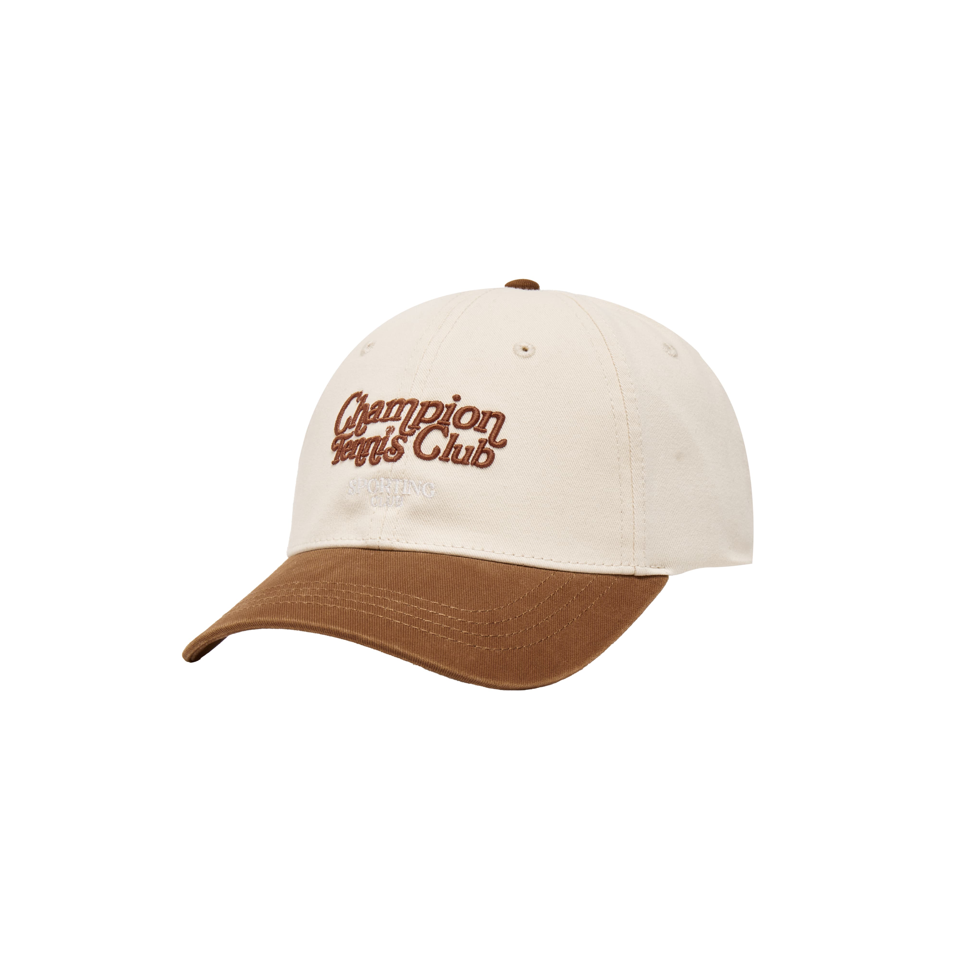 

Champion Хлопковая бейсболка унисекс, Linen/Bonfire Brown