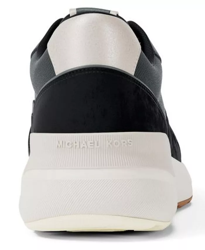Мужские кроссовки Trevor Round Toe на шнуровке Michael Kors, синий — фото 3