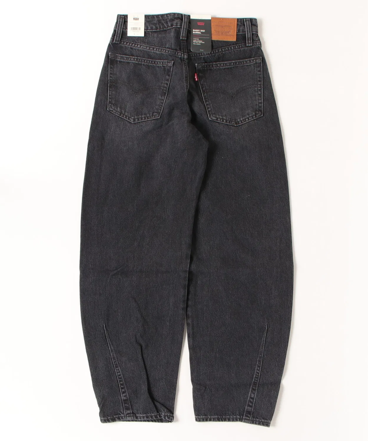 Джинсы Barrel Dad Baggy Levi's черные — фото 2
