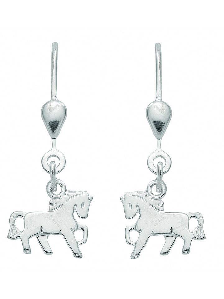 

Adeliás Женские серьги-подвески в виде лошади из серебра 925 пробы