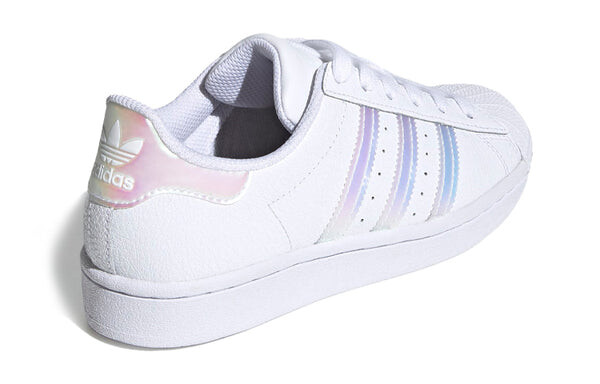 Кроссовки оригинальные суперзвезды обувь Adidas, белый — фото 4