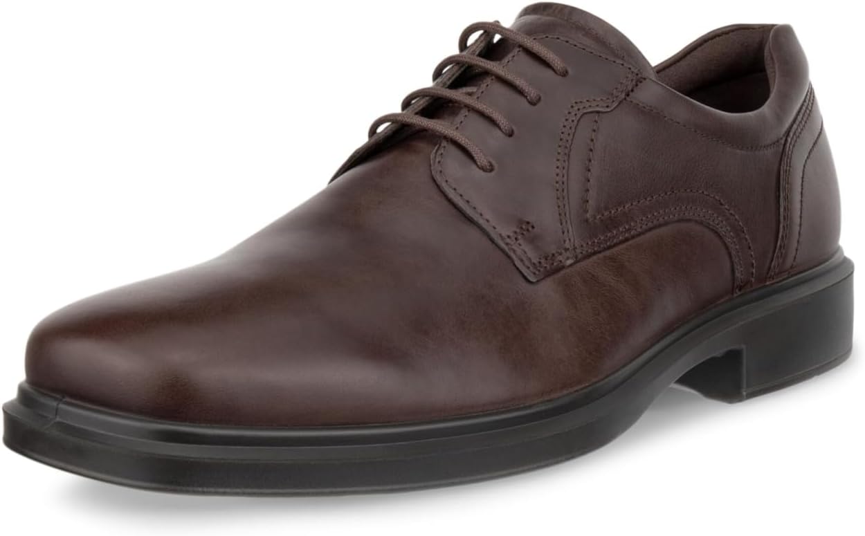 

Мужские туфли ECCO Helsinki 2.0 с простым носком и шнуровкой, мокко