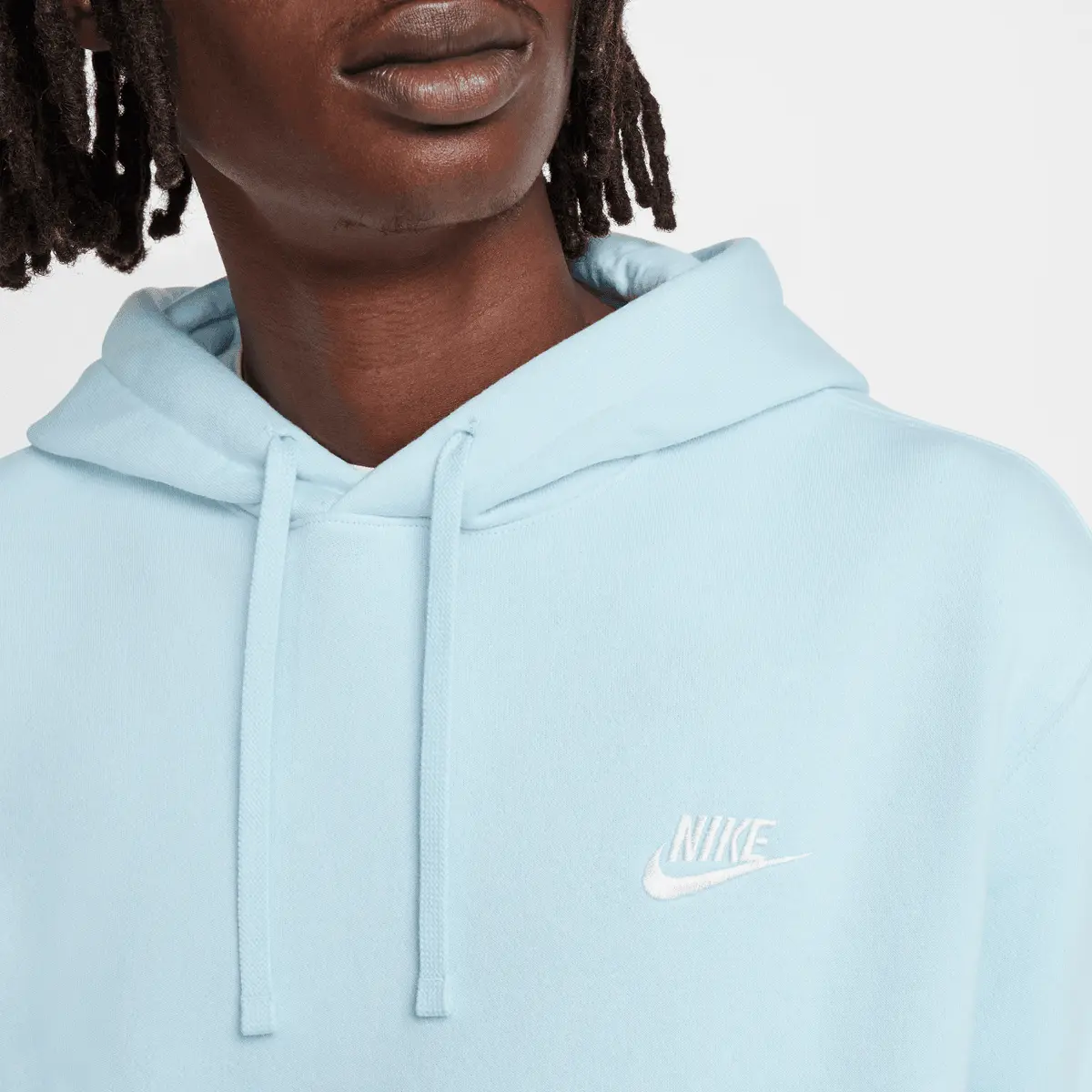 Худи Jordan Sportswear Club Fleece, синий — фото 4