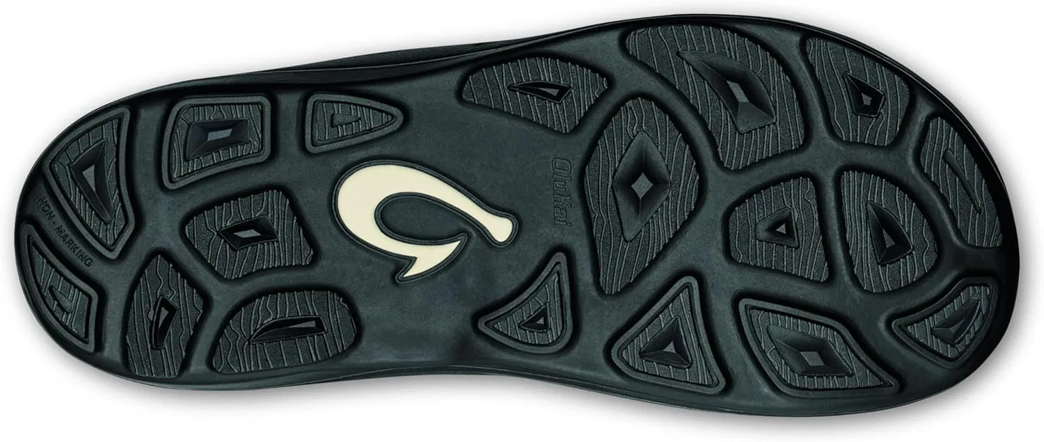 Сандалии водонепроницаемые, с поддержкой стопы, OLUKAI, Black/Black — фото 3