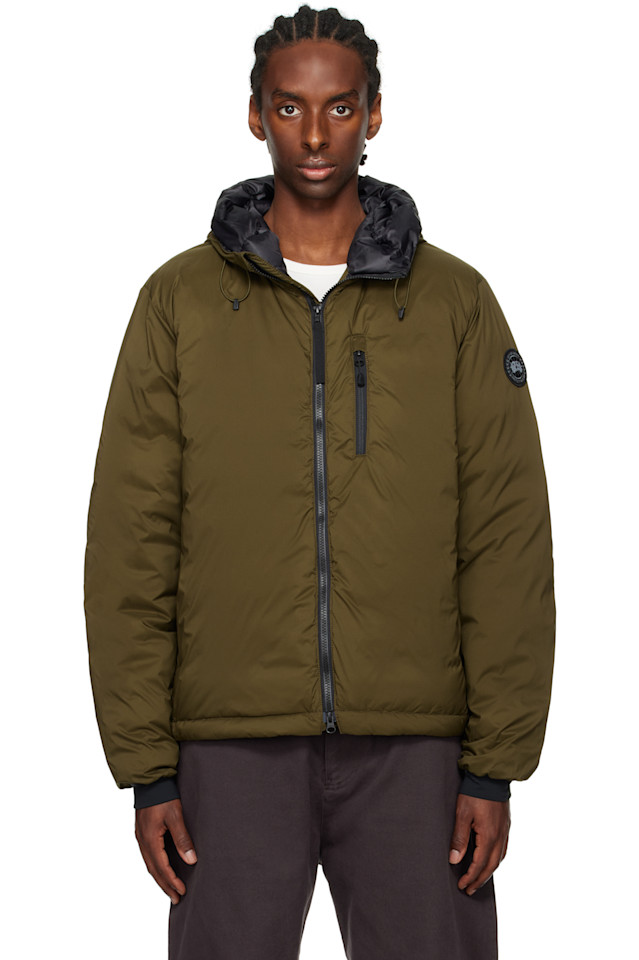 

Пуховая куртка Black Label' Lodge Canada Goose, зеленый