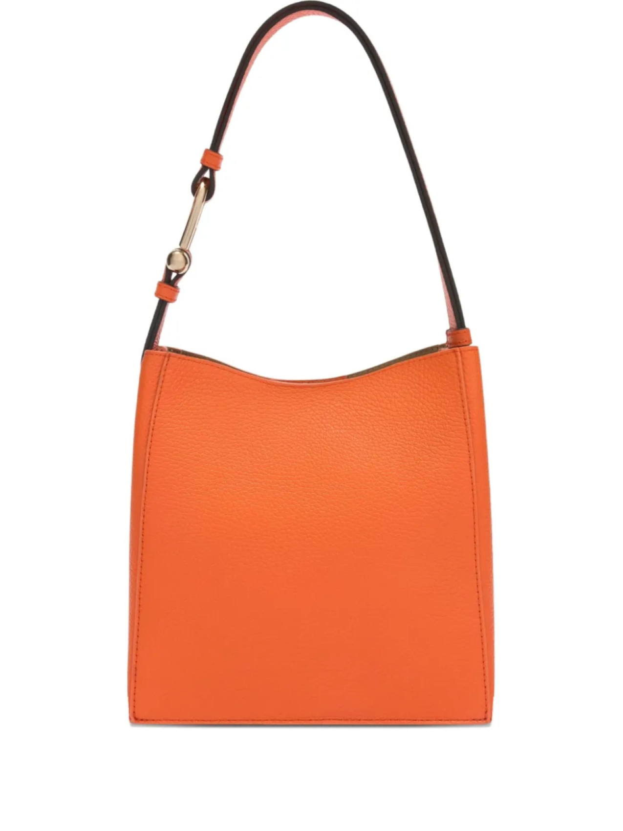 

Кожаная сумка-ведро Mini Nuvola Furla, оранжевый