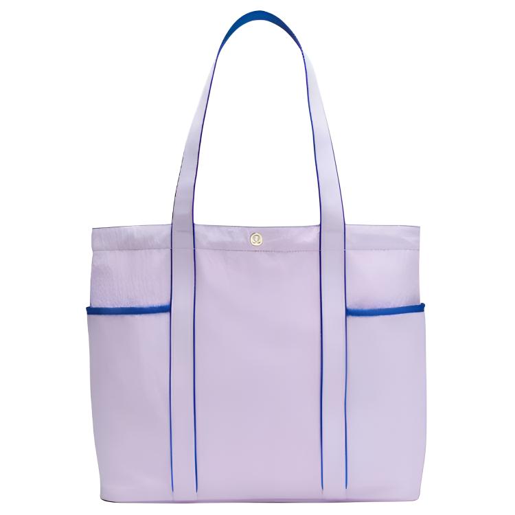 

Lululemon Нейлоновая сумка-шоппер, Lavender Frost/Galaxy Cobalt Blue