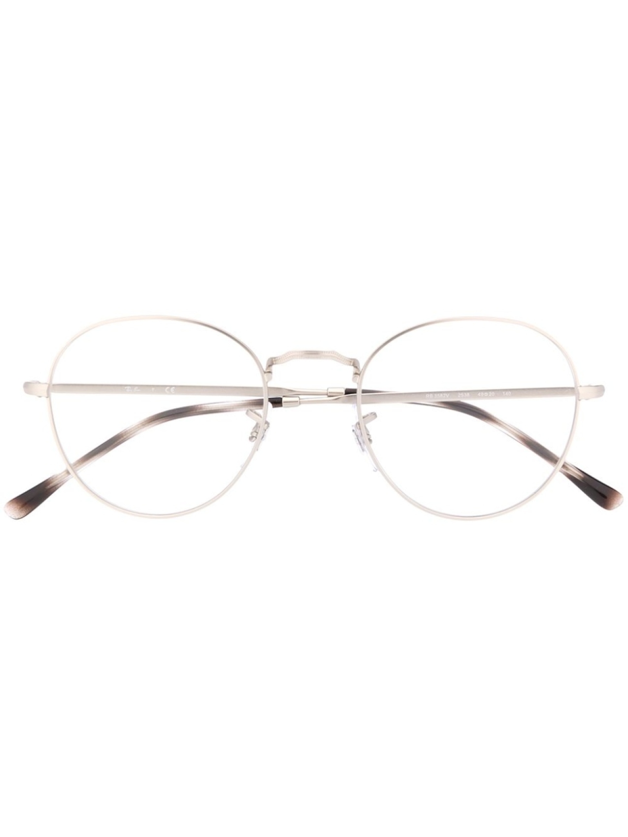 

Ray-Ban очки в круглой оправе, серебряный