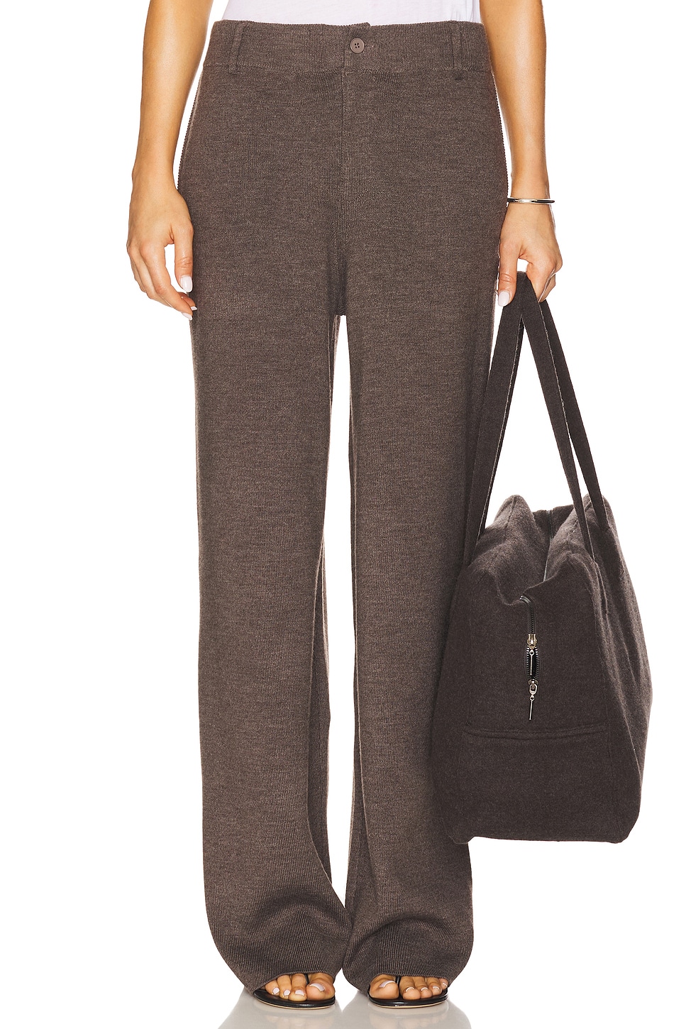 

Вязаные брюки Aya Muse, taupe