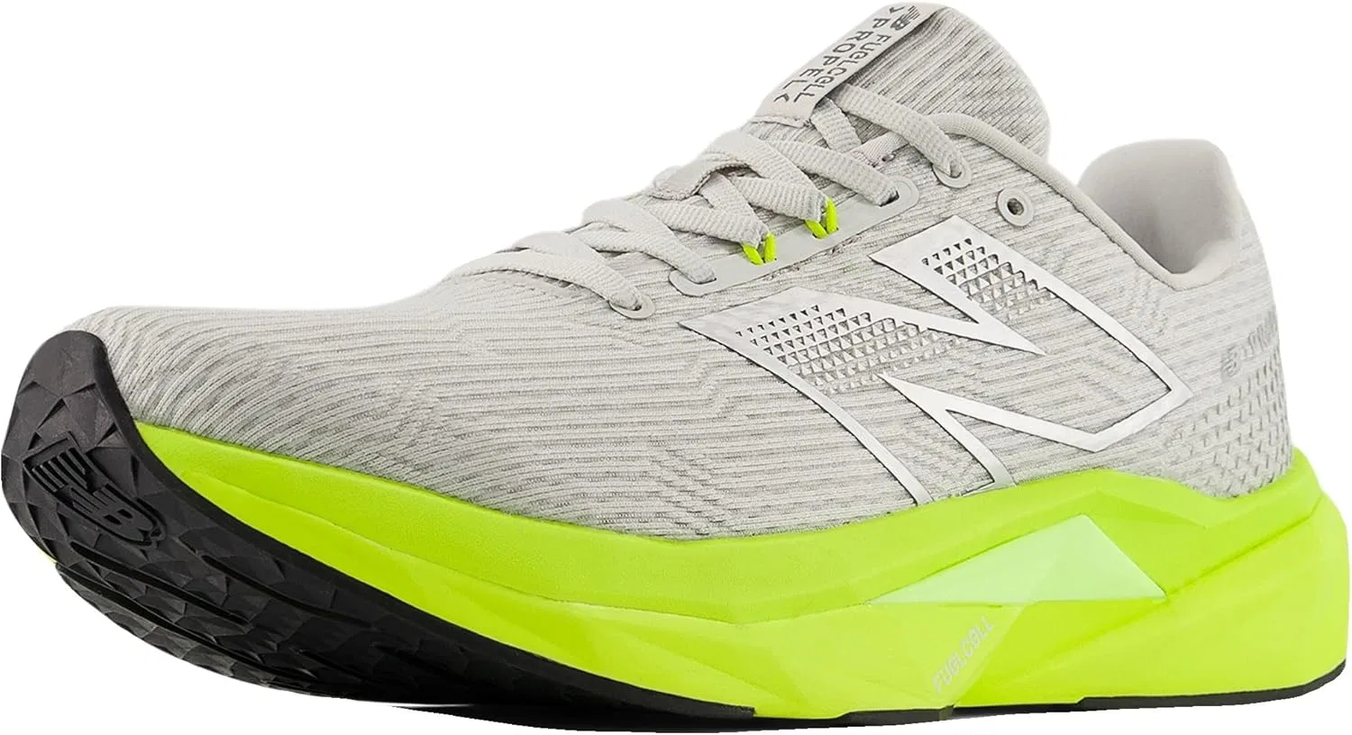 Мужские беговые кроссовки New Balance FuelCell Propel V5, 9N0 Slate Grey Alkaline Green — фото 2