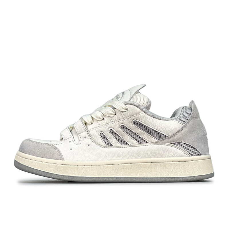 

Кроссовки LuzaoT SUPER DRAG Skateboarding Shoes Unisex Low-top Beige/Gray, серый