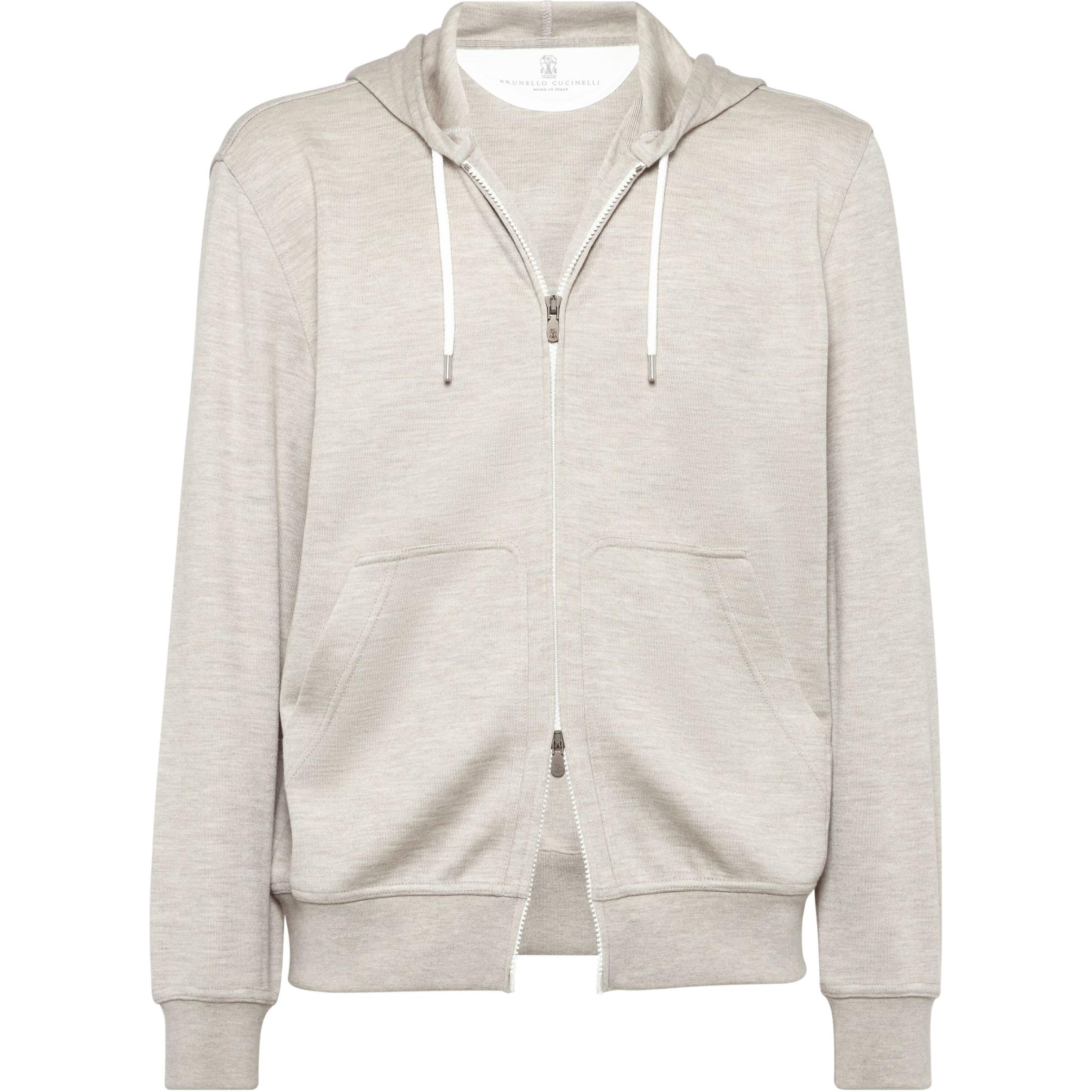 

Куртка с капюшоном Brunello Cucinelli, светло-бежевый