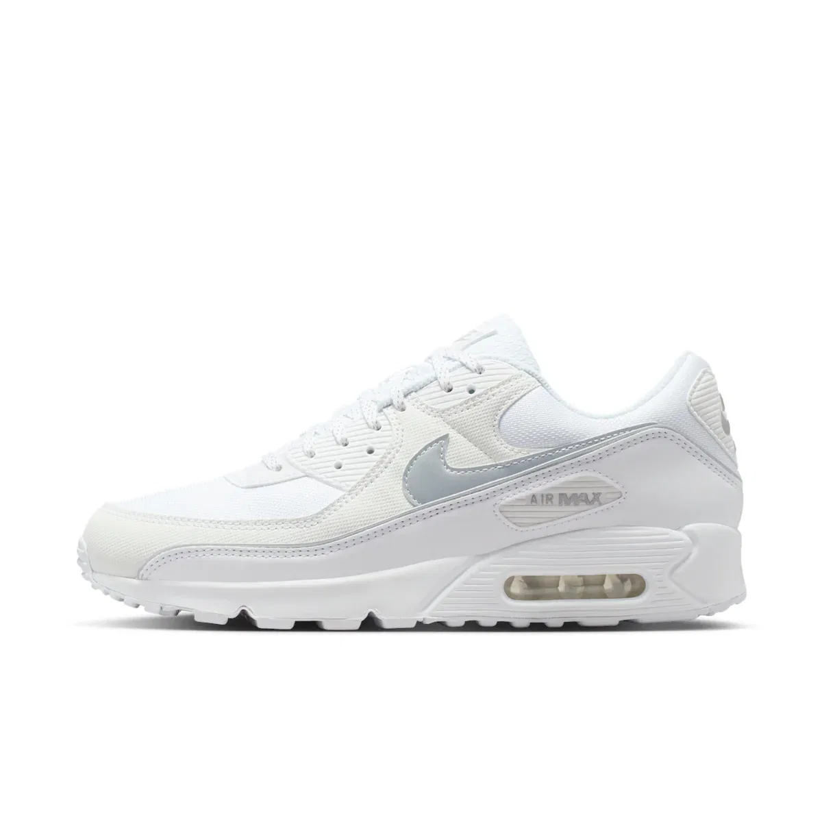 Мужские кроссовки Air Max 90 Premium со светоотражающими элементами Nike, белый
