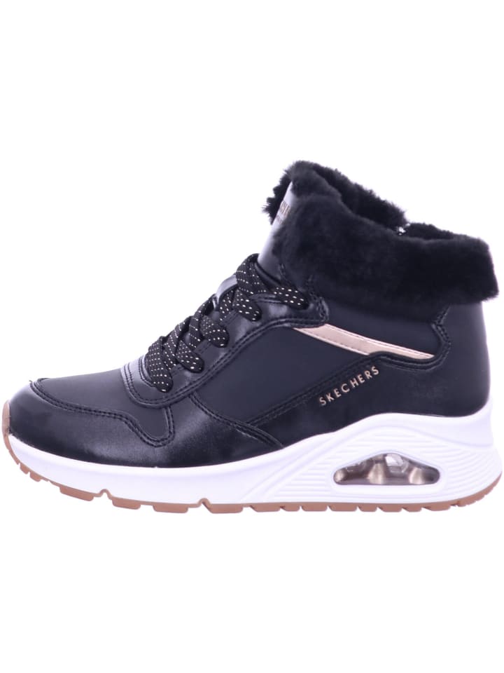 Skechers Кроссовки UNO на шнуровке - COZY ON AIR, черные — фото 3