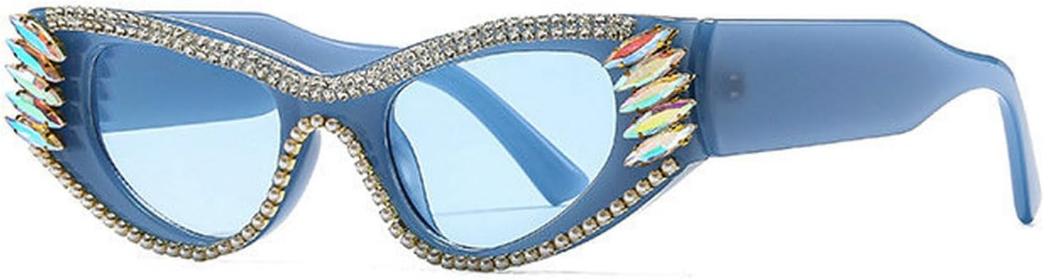 

Солнцезащитные очки Laureles с блестящими стразами в форме кошачьего глаза для женщин и мужчин, с кристаллами и бриллиантами, коричневые солнцезащитные очки Leoaprd для женщин, C7