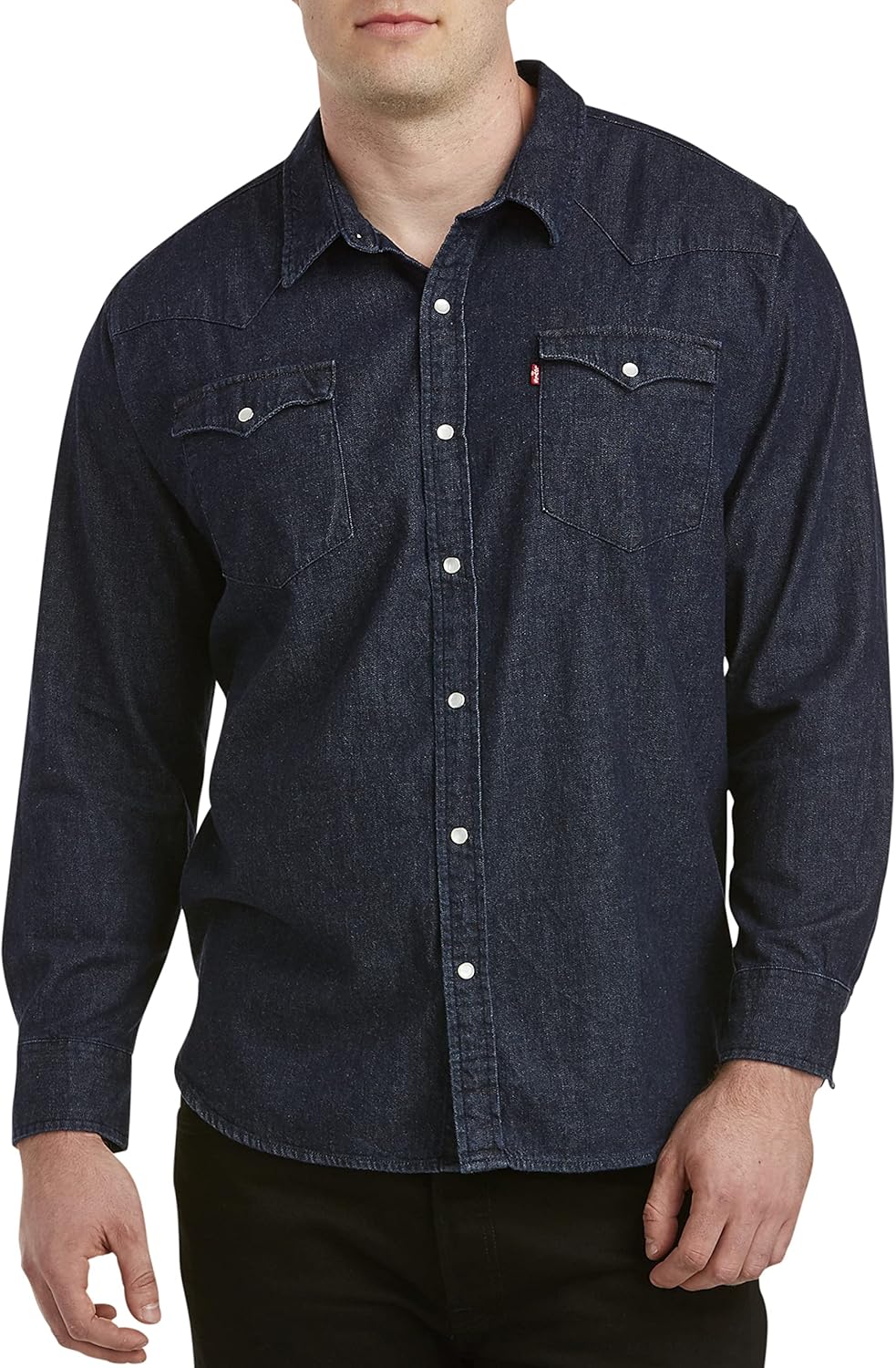 Мужская классическая рубашка в стиле вестерн Levi's (также доступна в размерах Big и Tall), (New) Red Cast — фото 2