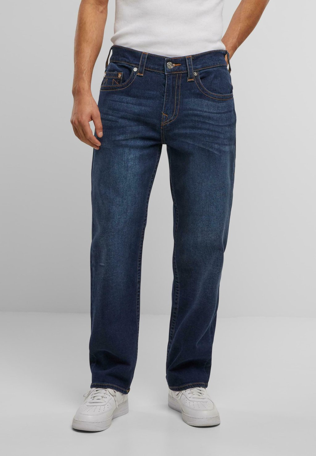 

Джинсы прямого кроя BOBBY SN NF True Religion, темно-синий