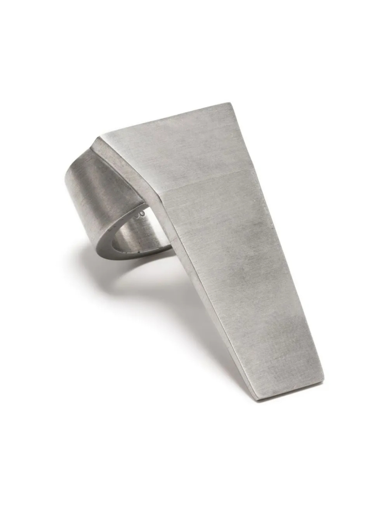 

Rick Owens кольцо Trunk, серебряный