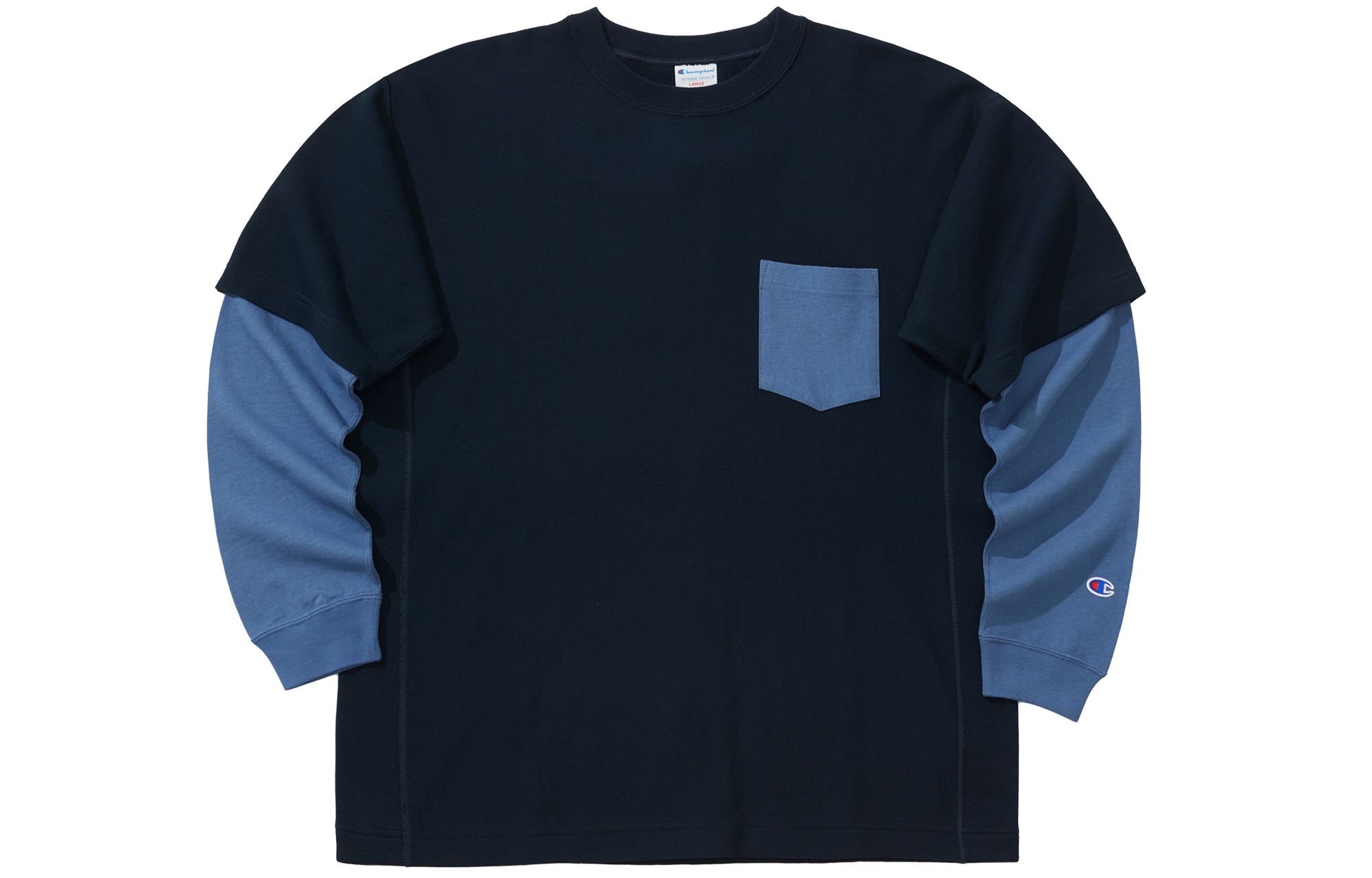 

Свитшот унисекс Champion, Gray Patchwork
