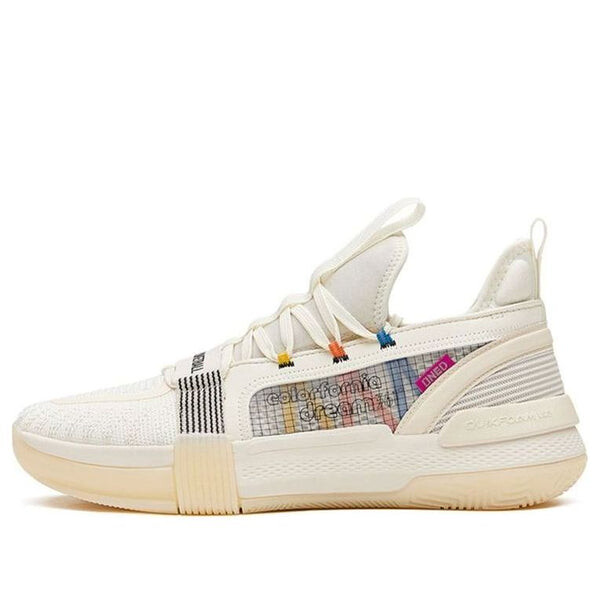 

Кроссовки 361 Degrees x Qu!k Foam Lite Running Shoes 'White', бежевый