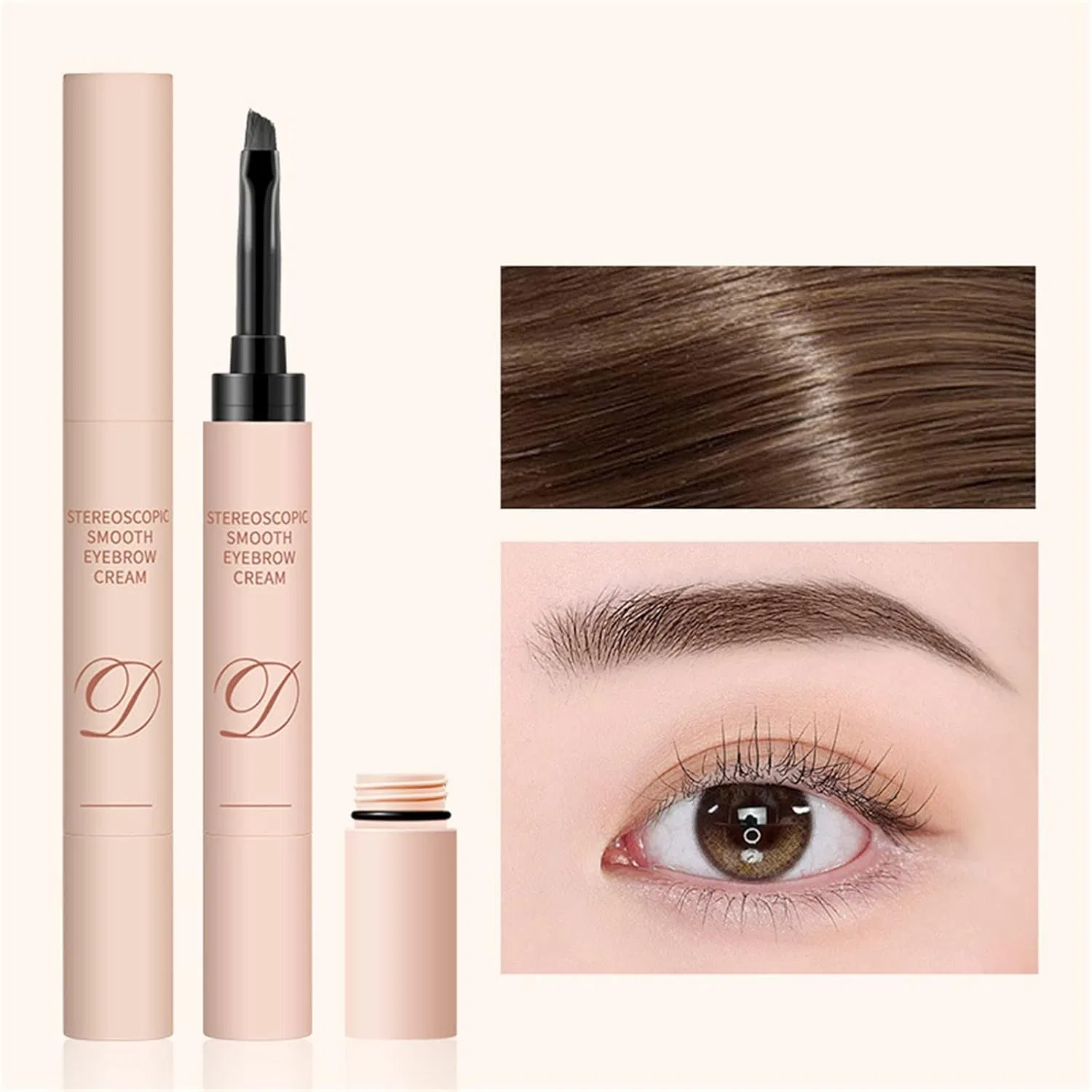 Гель для бровей Charming Tinted Eyebrow Gel водостойкий, черный, 14 г — фото 4