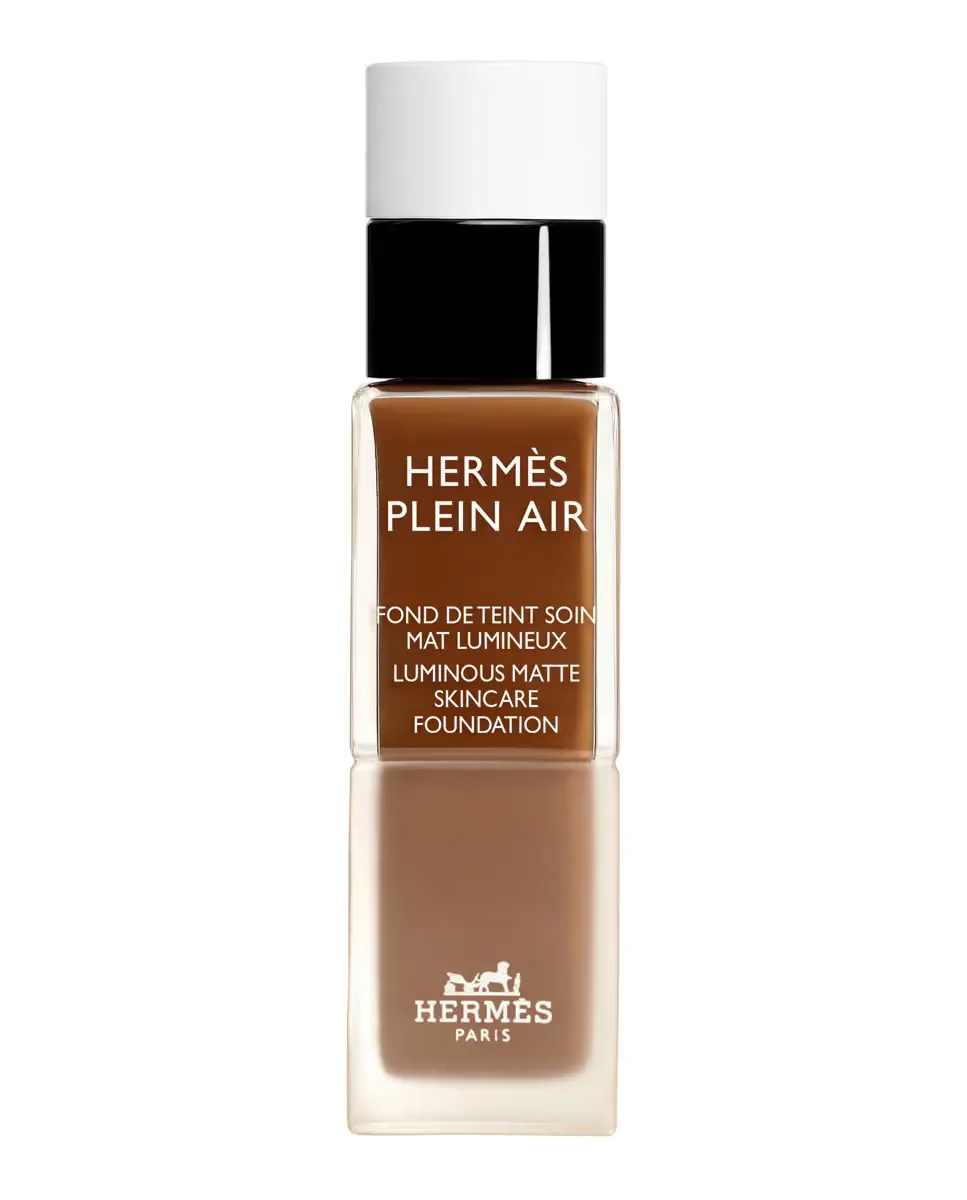 База для макияжа ухаживающая, сияние, матовая, Plein Air Hermès, Pècan
