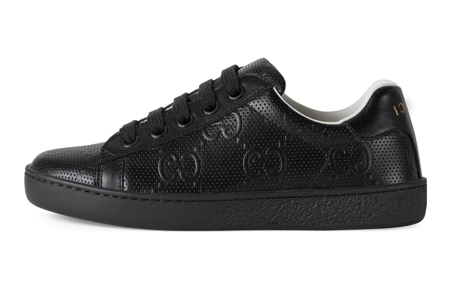 Кроссовки детские Gucci Ace Low-top, черный